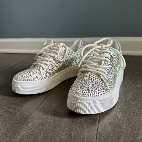 Shoes - Rhinestone Sneakers